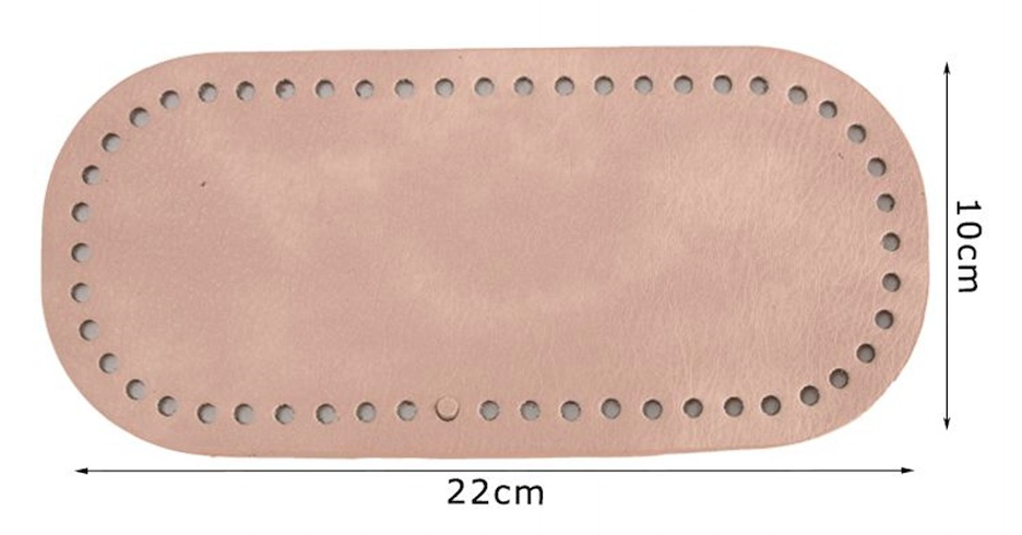 Fondo per Borse 22x10 cm Base in Ecopelle