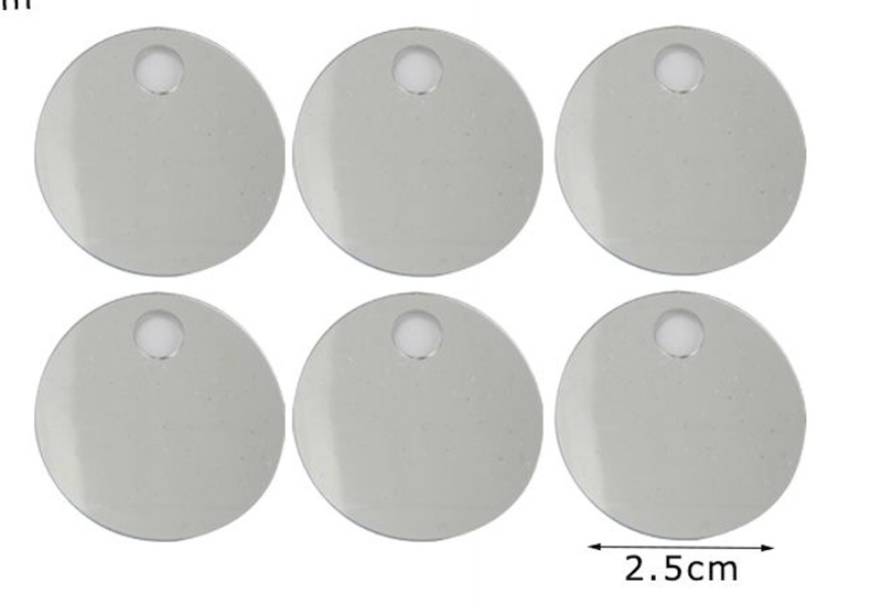 Paillettes Maxi Rotonde 2,5 cm con Foro 15GR