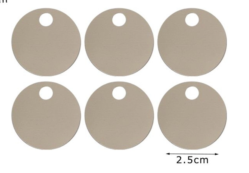 Paillettes Maxi Rotonde 2,5 cm con Foro 15GR