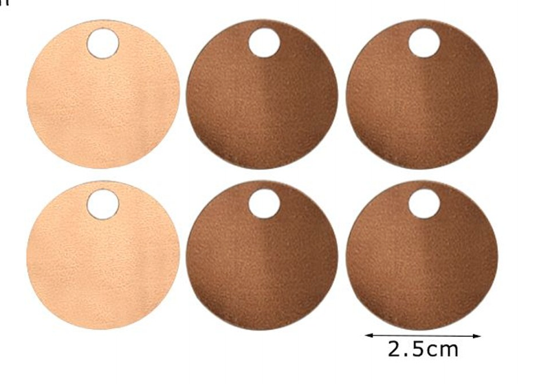 Paillettes Maxi Rotonde 2,5 cm con Foro 15GR