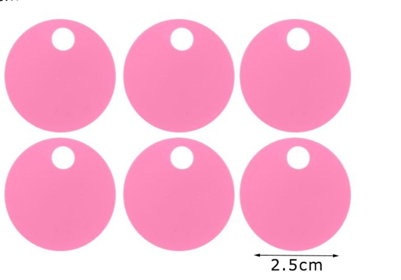 Paillettes Maxi Rotonde 2,5 cm con Foro 15GR