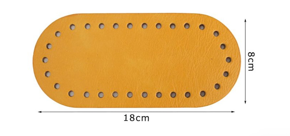Fondo per Borse 18x8 cm Base in Ecopelle