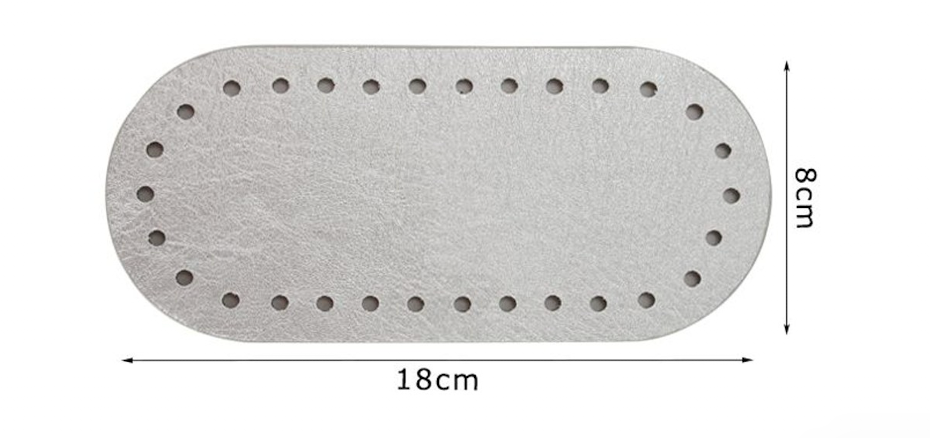 Fondo per Borse 18x8 cm Base in Ecopelle