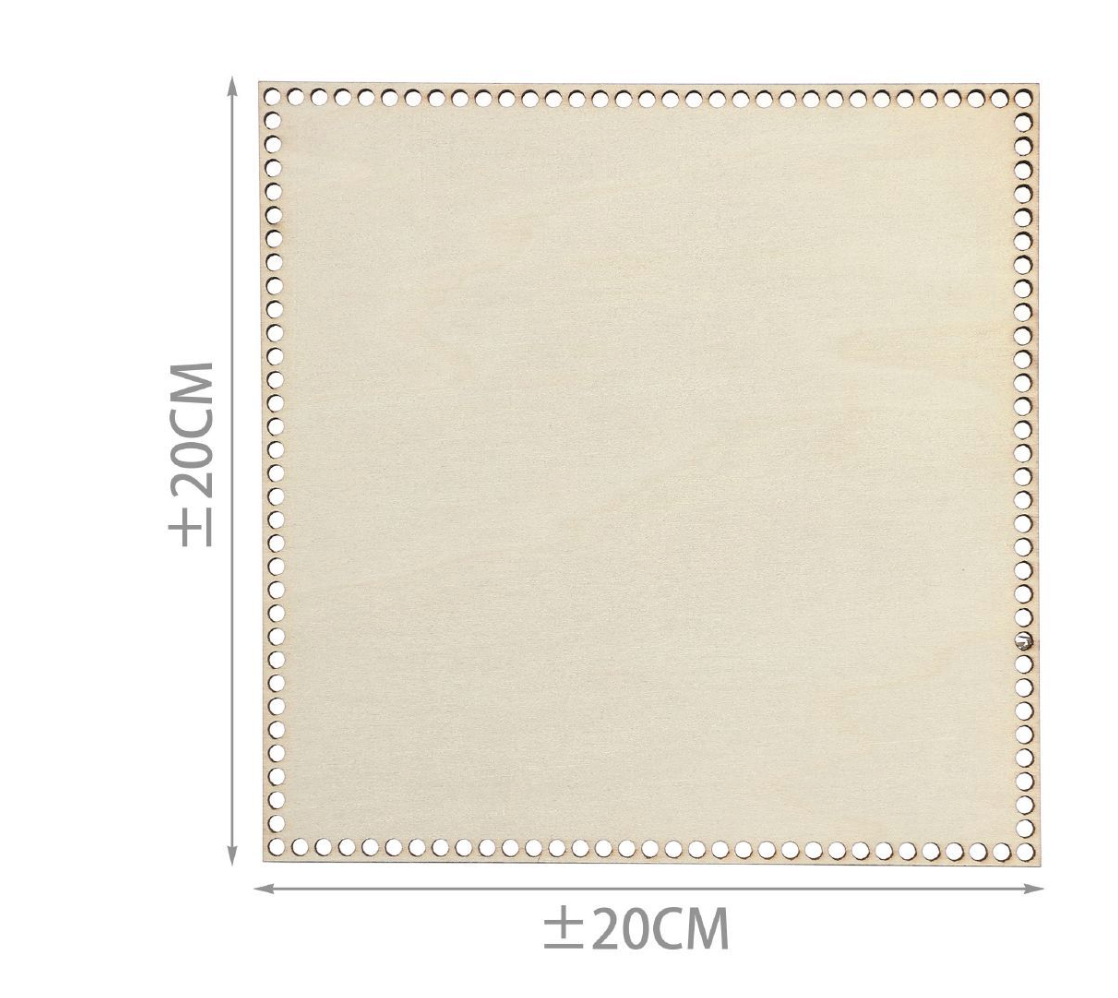 Fondo Borsa in Legno con Fori