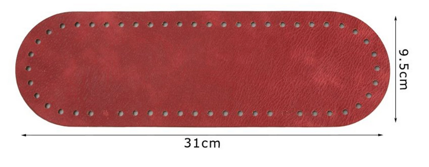 Fondo per Borse 31x9.5 cm Base in Ecopelle