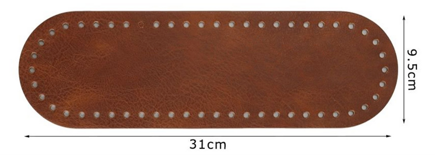 Fondo per Borse 31x9.5 cm Base in Ecopelle