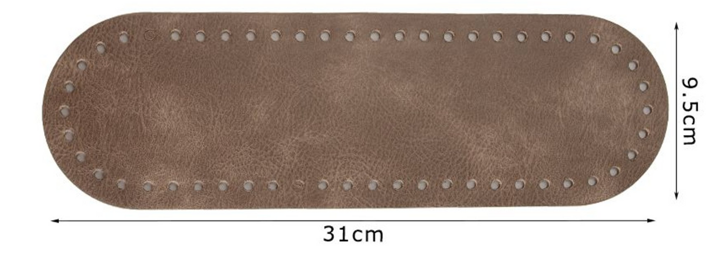 Fondo per Borse 31x9.5 cm Base in Ecopelle