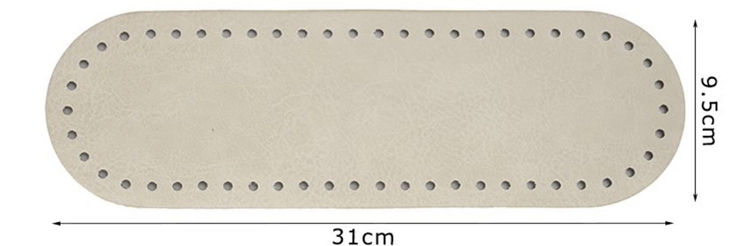 Fondo per Borse 31x9.5 cm Base in Ecopelle