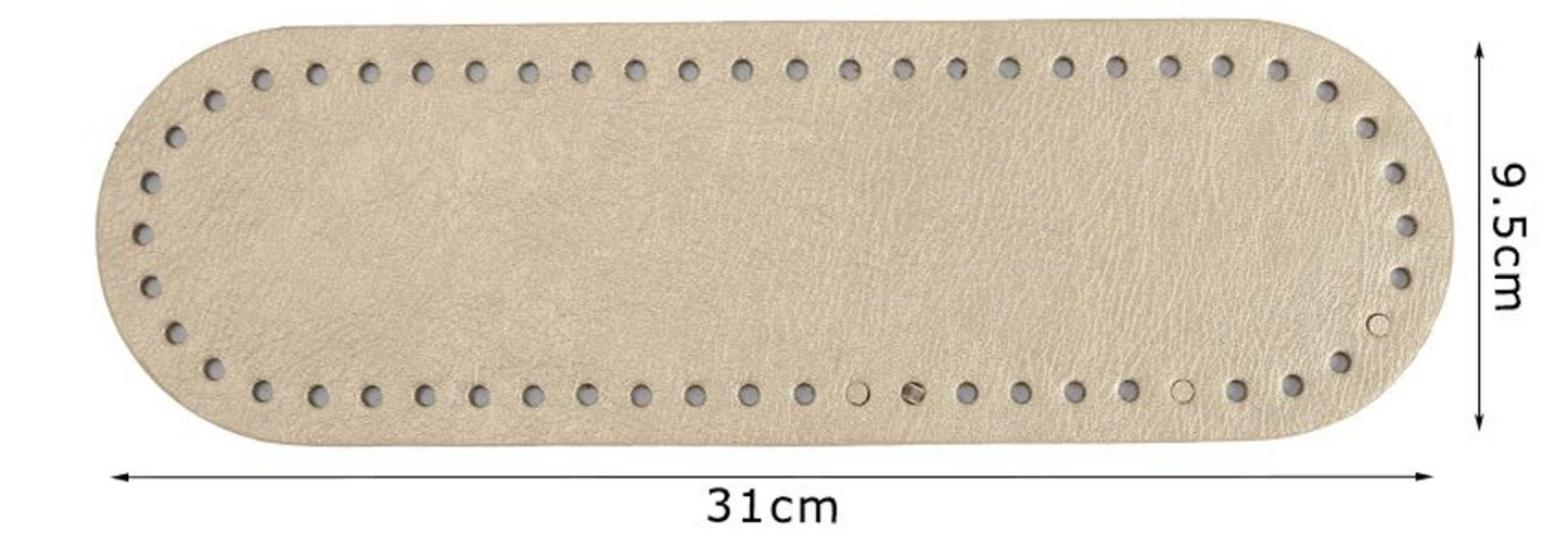 Fondo per Borse 31x9.5 cm Base in Ecopelle