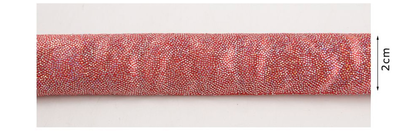 Marshmellow Sweet Crystal 500g   2 cm x 24 m per Borse e Accessori Handmade