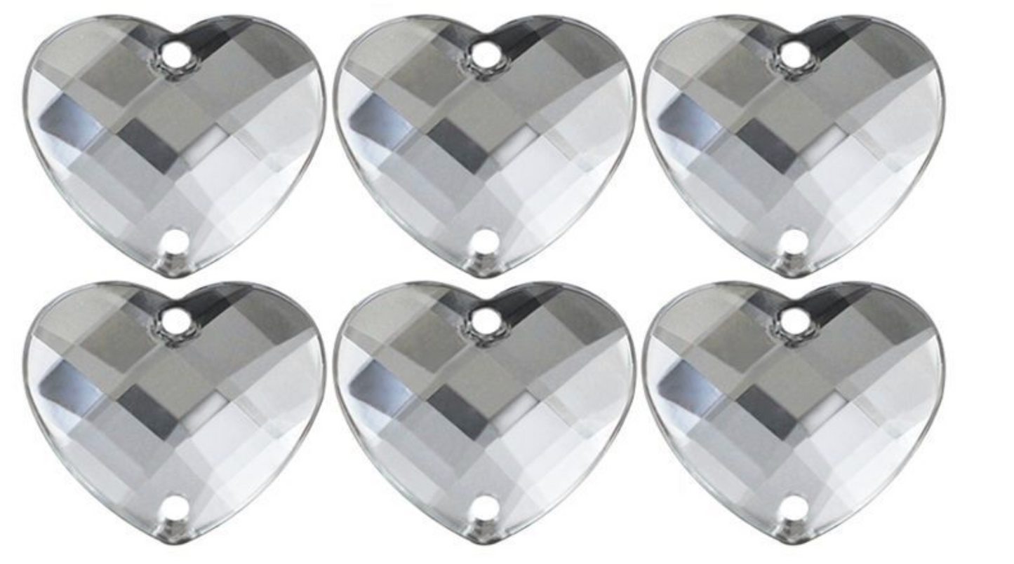 Strass Acrilici da Cucire per Borse Handmade – Cristalli Decorativi in Varie Forme e Misure