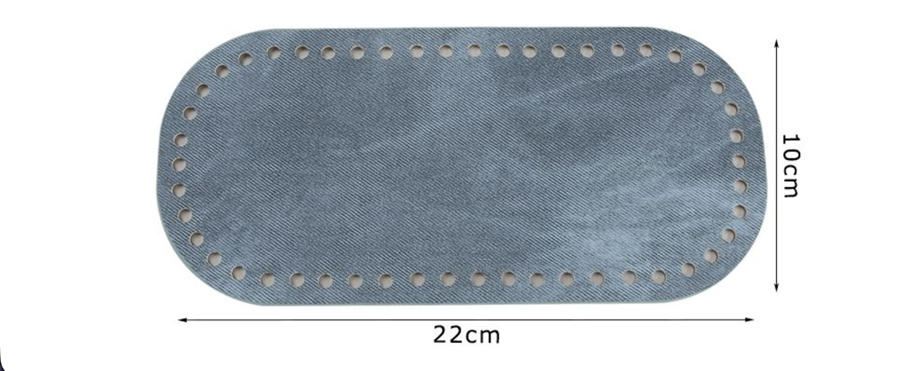 Fondo Borsa in jeans