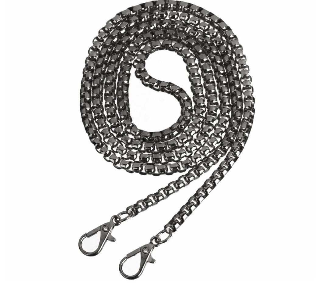 Catena per Borsa in Metallo 120 cm – Tracolla Elegante per Borse Handmade in Diverse Varianti