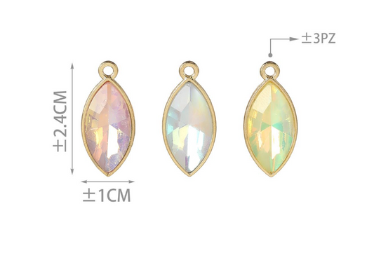 Charms Decorativi in Metallo Smaltato per Borse – Accessori Pendenti Colorati in Diverse Varianti