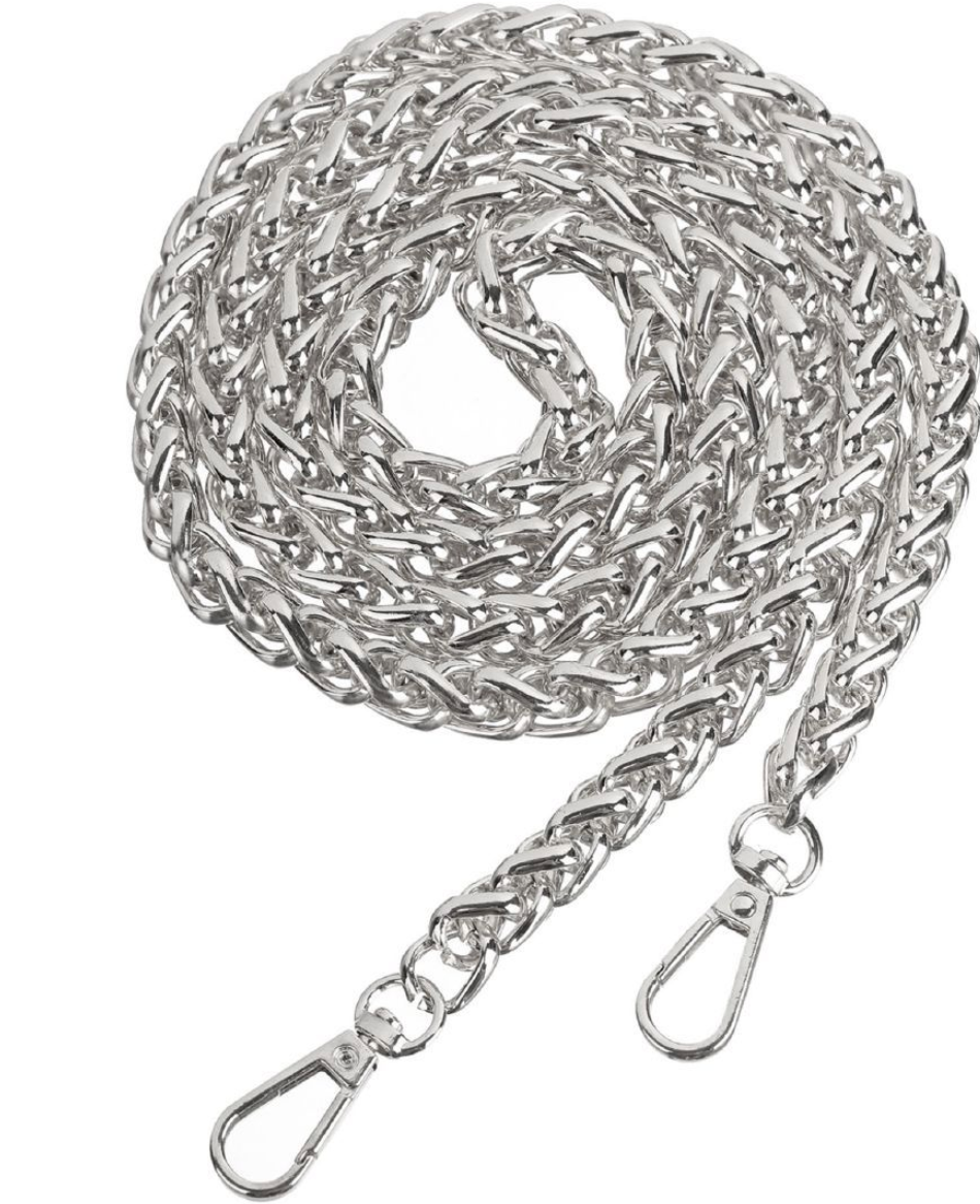 Catena per Borsa in Metallo 120 cm – Tracolla Elegante per Borse Handmade in Diverse Varianti