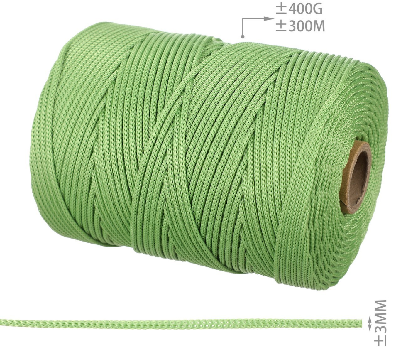 CORDÓN THAI 3mm 300M 400g grosor 3mm
