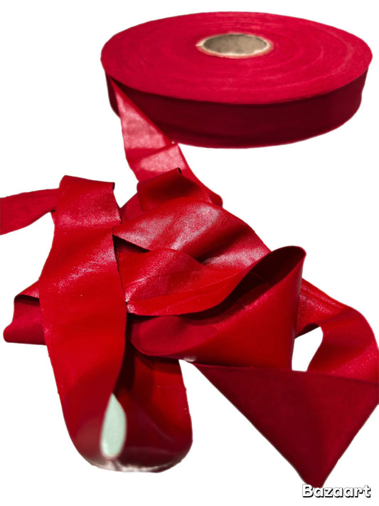 Pizza in lycra ecopelle lucido rosso 470 Grammi