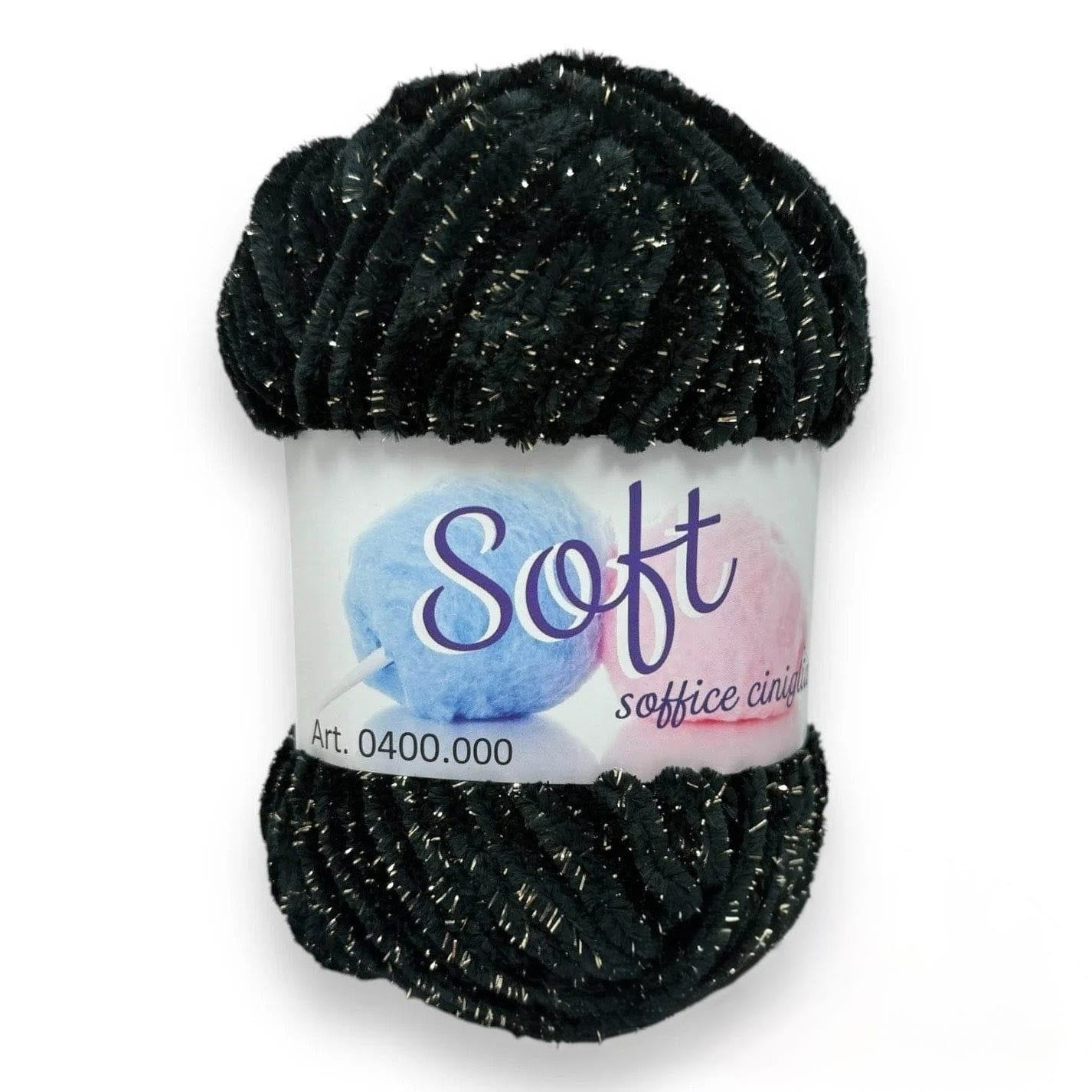 Ciniglia SOFT LUREX da 100 grammi - Cucirini Tre Stelle