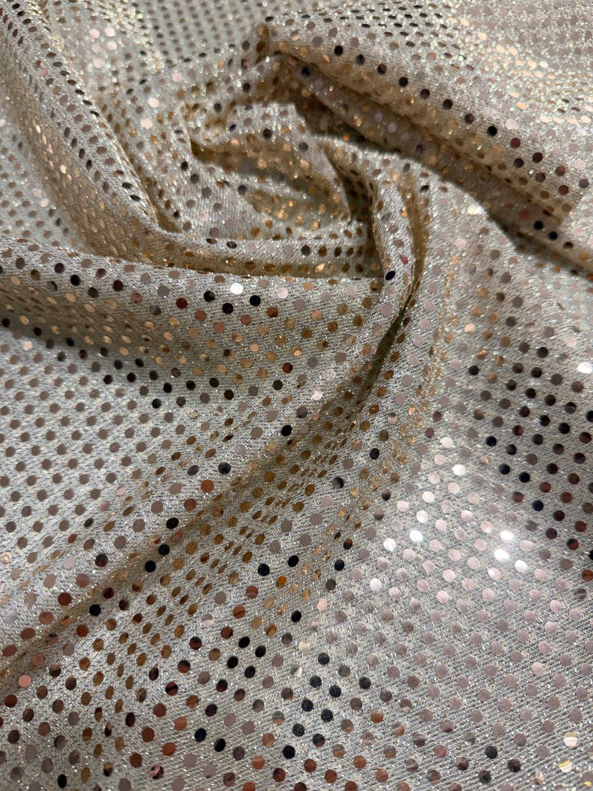 Tessuto con Paillettes 100*50