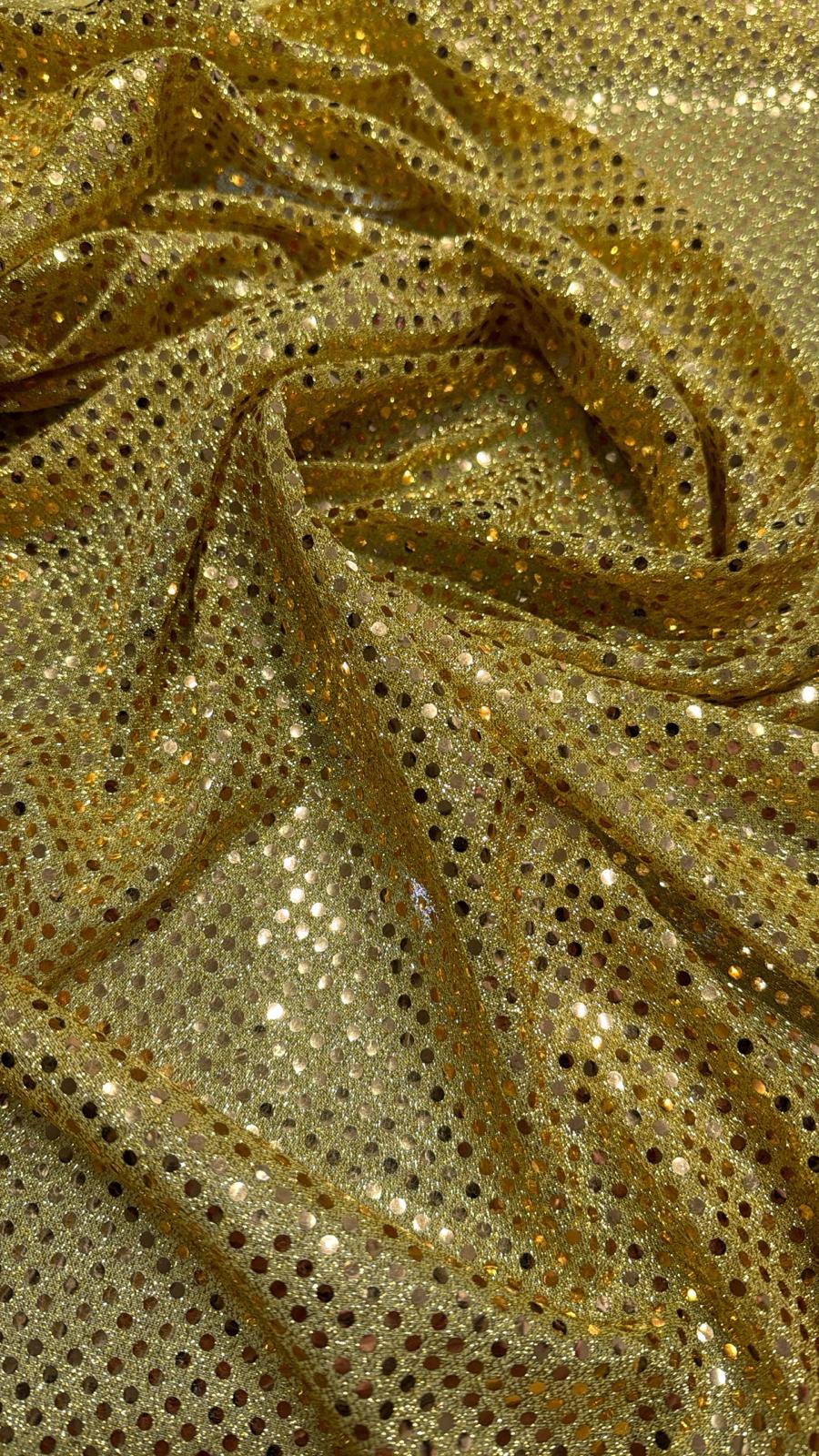 Tessuto con Paillettes 100*50