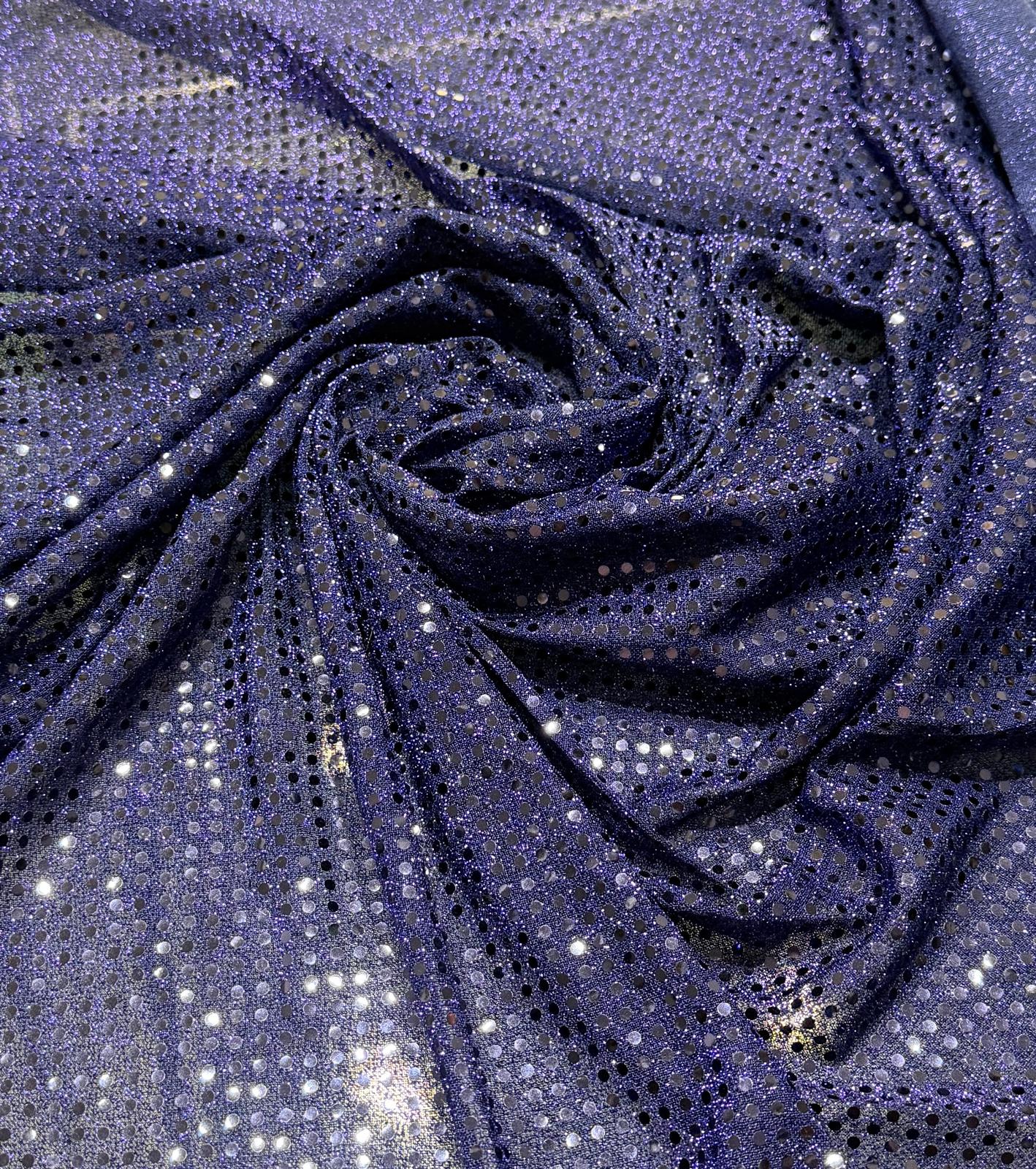 Tessuto con Paillettes 100*50