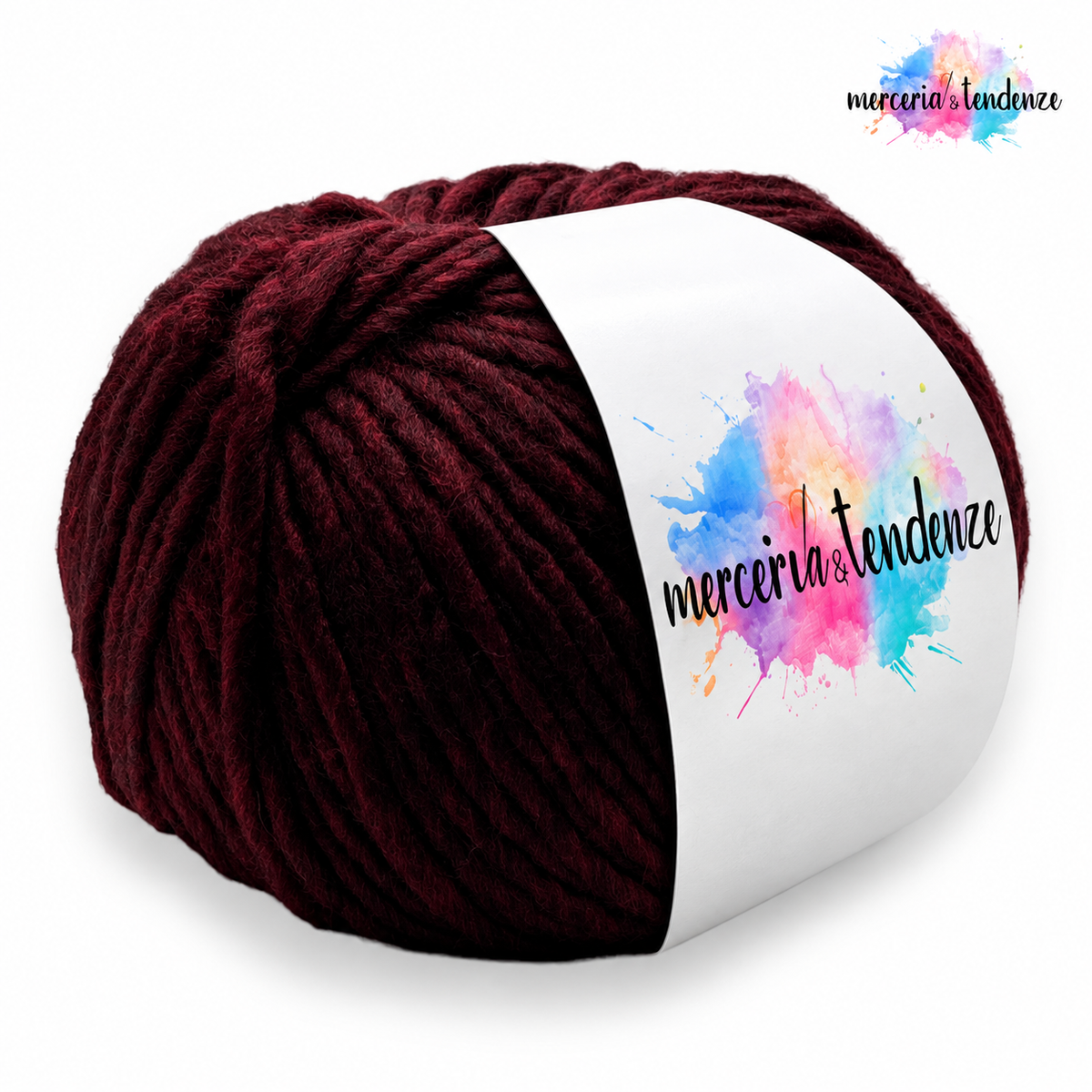 Caldo Intreccio – Bordeaux Col. 14 – etichetta Merceria & Tendenze