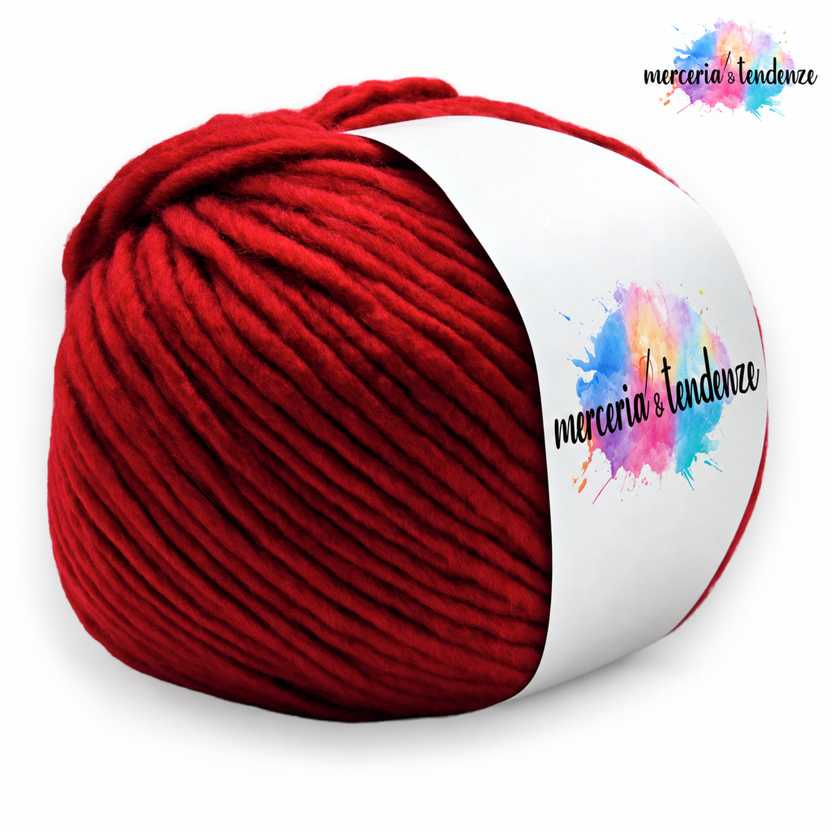 Caldo Intreccio – Rosso Col. 13 – etichetta Merceria & Tendenze