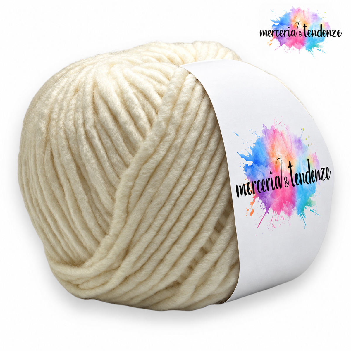 Caldo Intreccio – Panna Col. 01 – etichetta Merceria & Tendenze