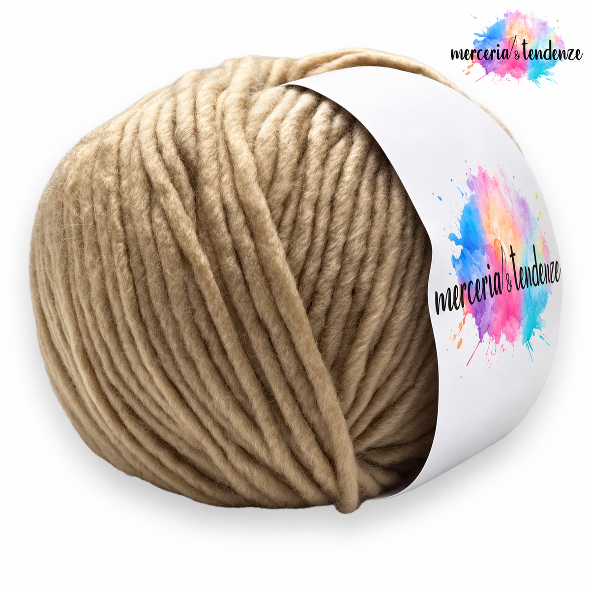 Caldo Intreccio – Beige Col. 02 – etichetta Merceria & Tendenze