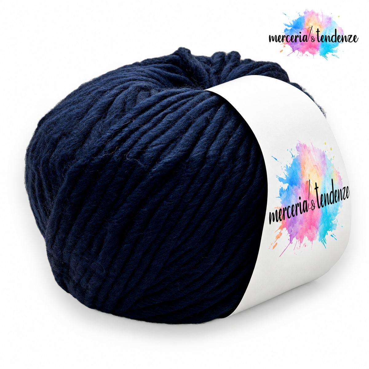 Caldo Intreccio – Blu Navy Col. 12 – etichetta Merceria & Tendenze