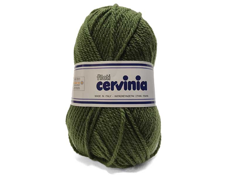 Cervinia Caprice 50 g – verde militare 1619