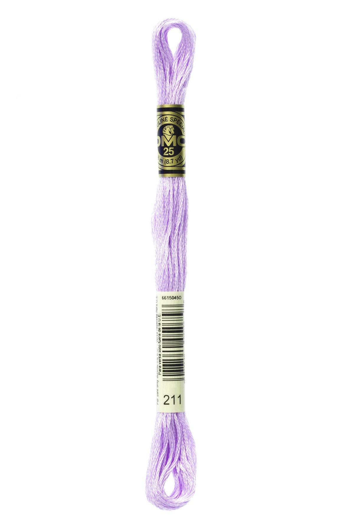 DMC Mouliné Spécial 25, colore 211, matassina da 8 metri, 100% cotone