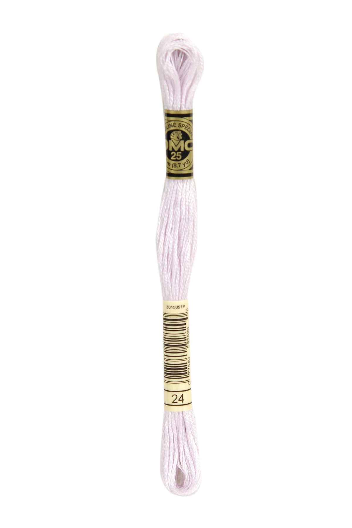 DMC Mouliné Spécial 25, colore 24, matassina da 8 metri, 100% cotone