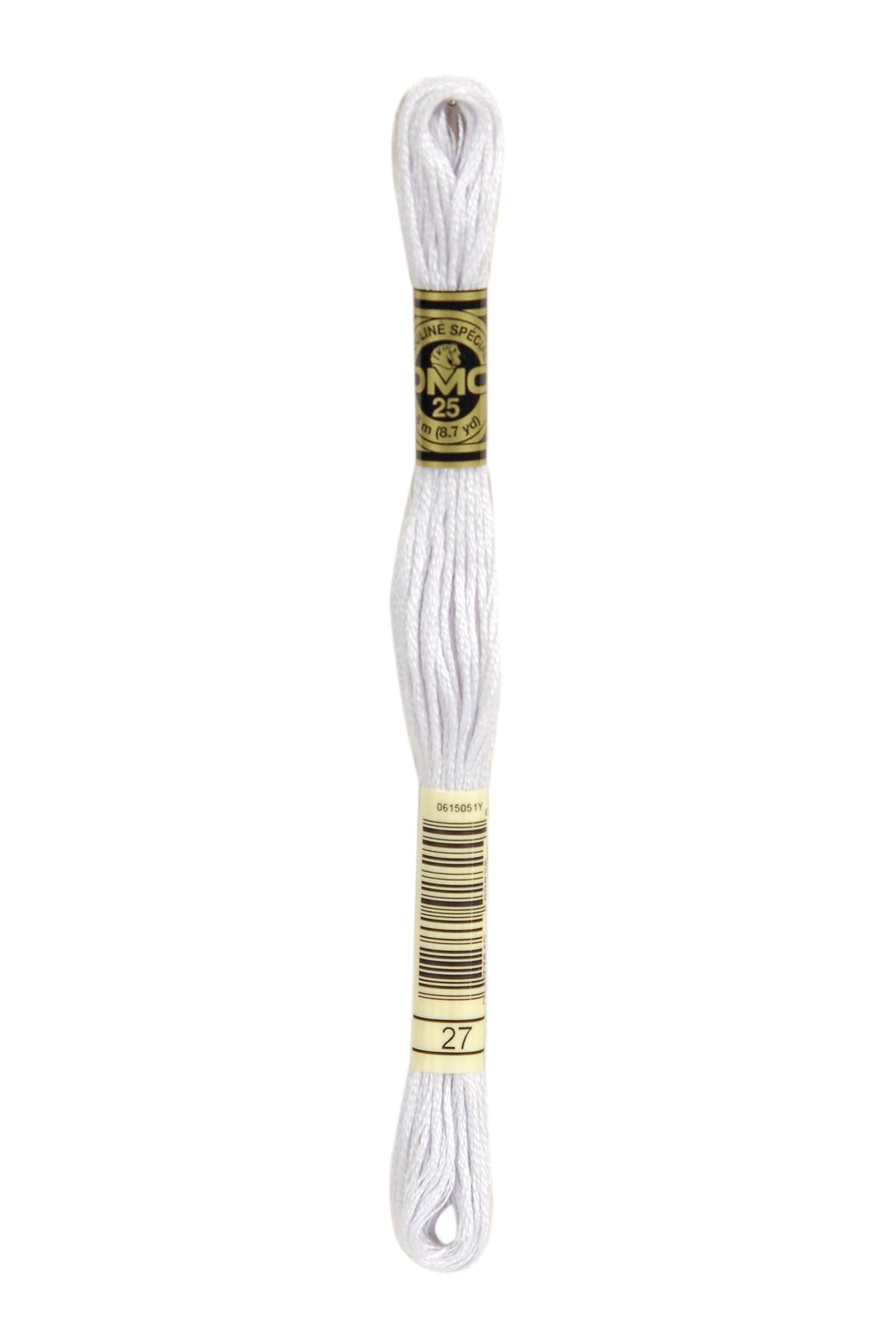 DMC Mouliné Spécial 25, colore 27, matassina da 8 metri, 100% cotone