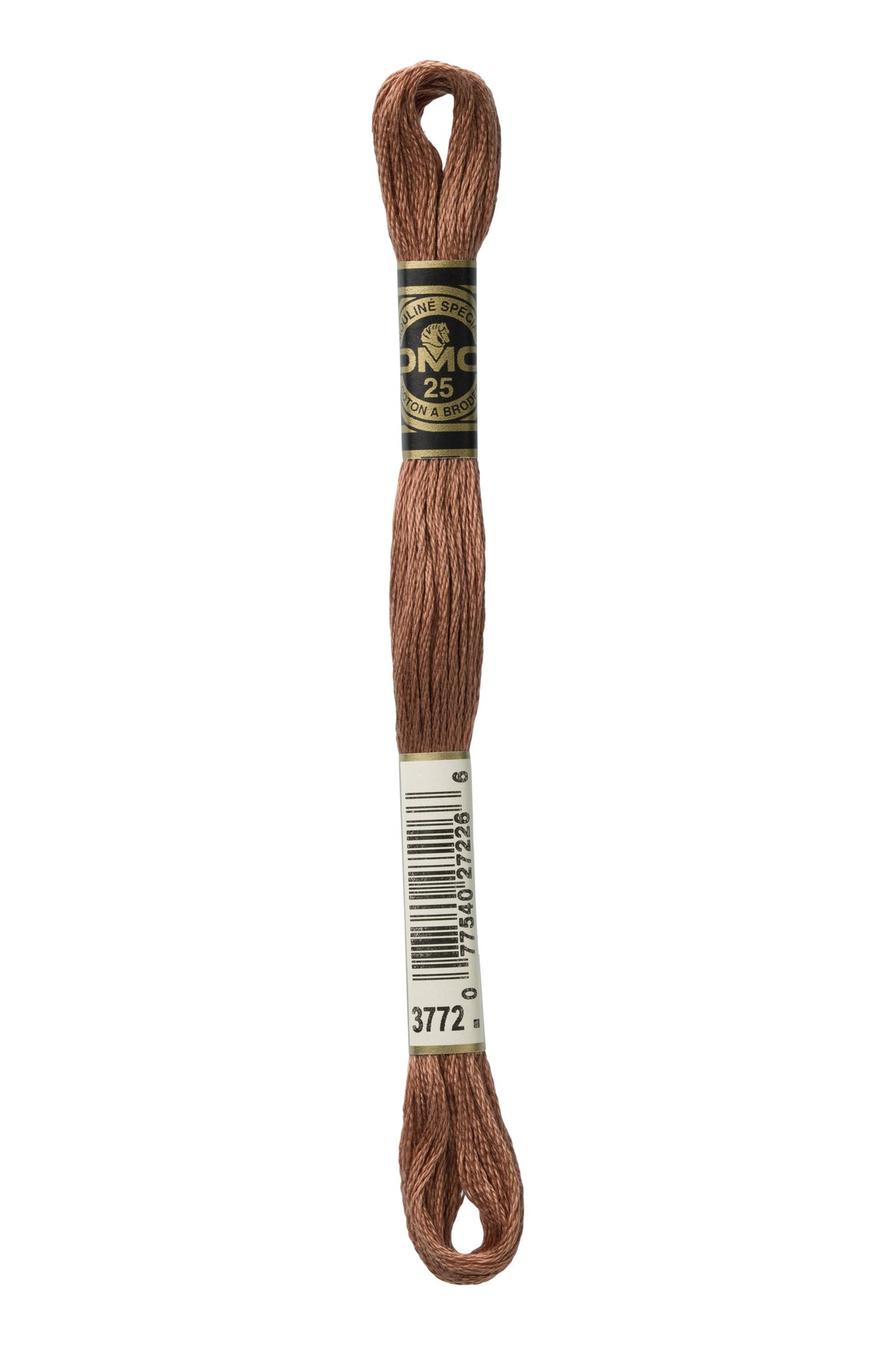 DMC Mouliné Spécial 25, colore 3772, matassina da 8 metri, 100% cotone