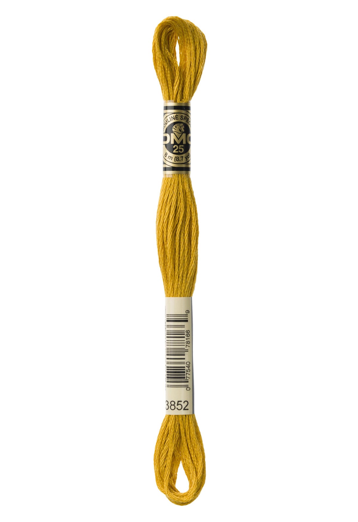 DMC Mouliné Spécial 25, colore 3852, matassina da 8 metri, 100% cotone