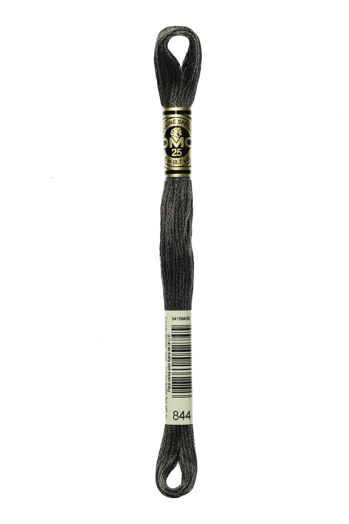 DMC Mouliné Spécial 25, colore 844, matassina da 8 metri, 100% cotone