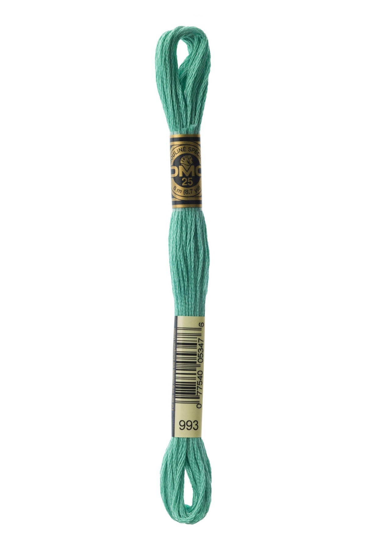DMC Mouliné Spécial 25, colore 993, matassina da 8 metri, 100% cotone