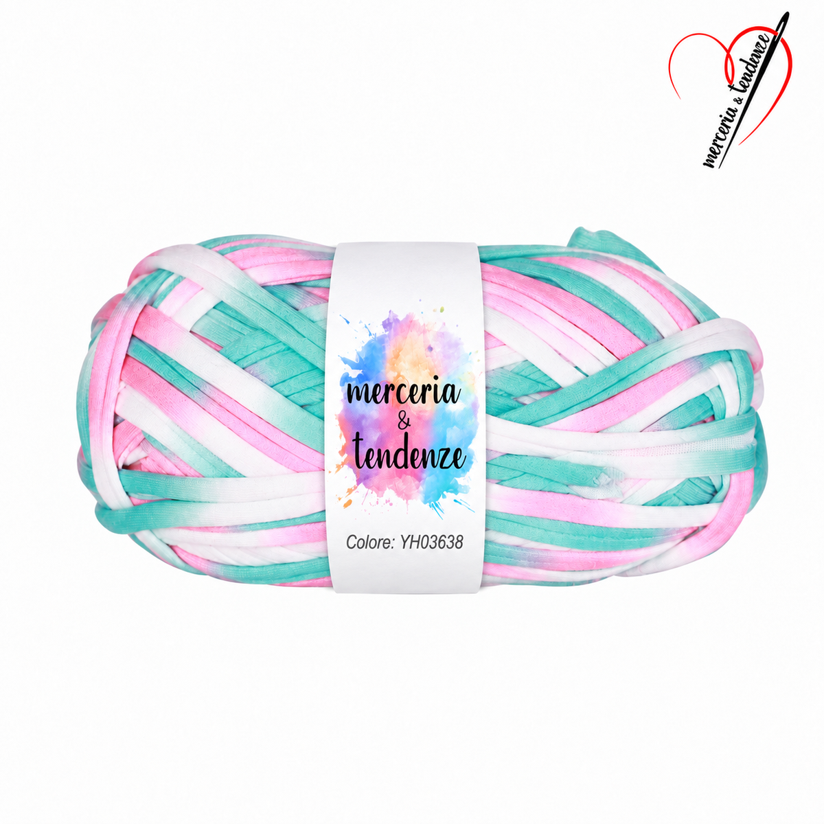 Fettuccia Yvonne Menta e Rosa – YH03638