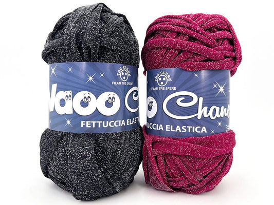 FETTUCCIA WAOO LYCRA Lurex  CF150GR. 60MT. 70% PA 30% PET Merceria & Tendenze