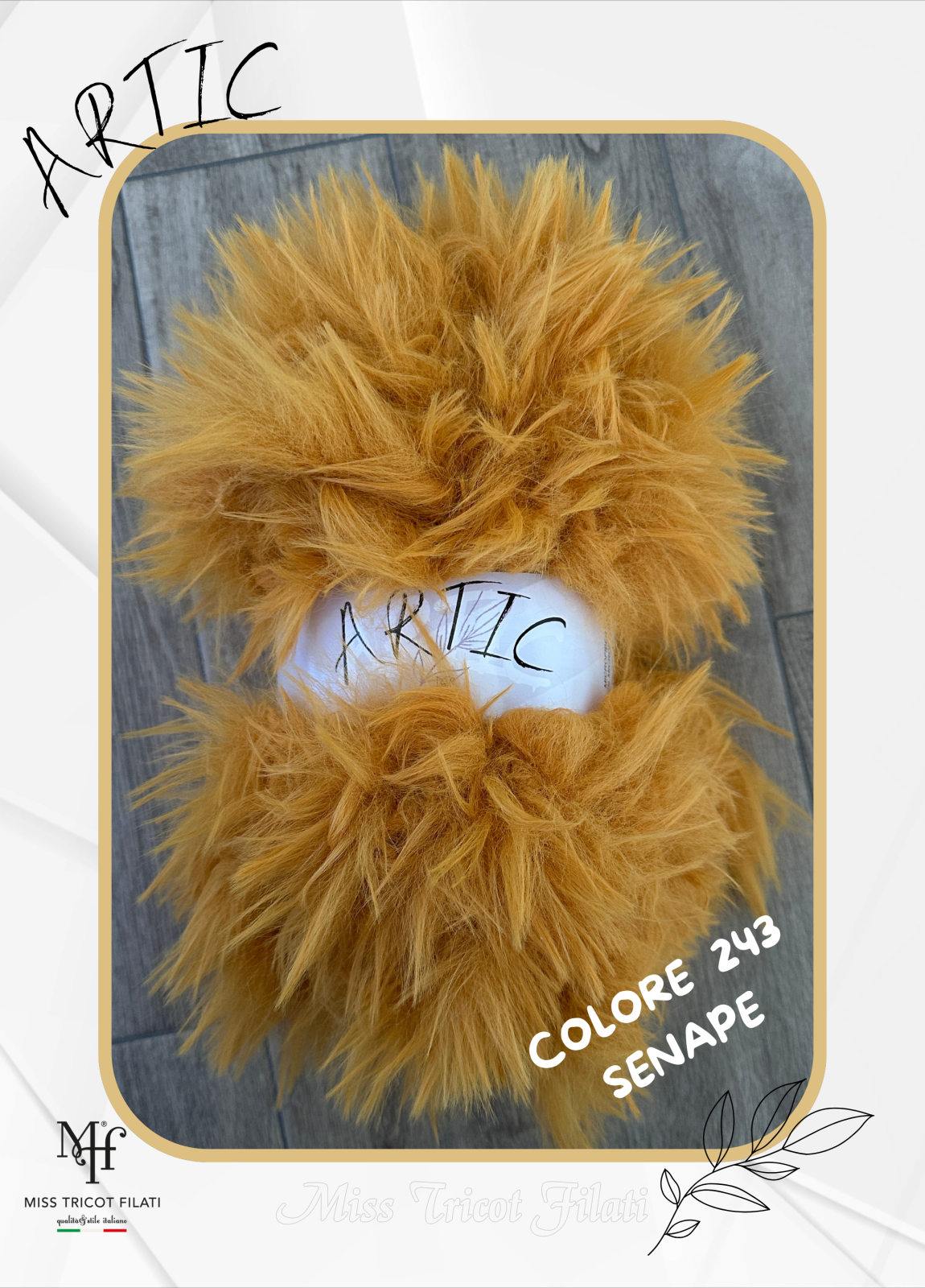 Pelliccia Artic 200gr (45mt)