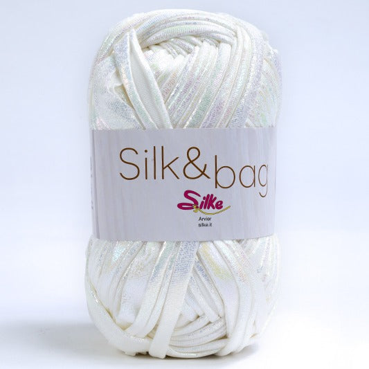 Fettuccia SILK&BAG MADREPERLA - Silke