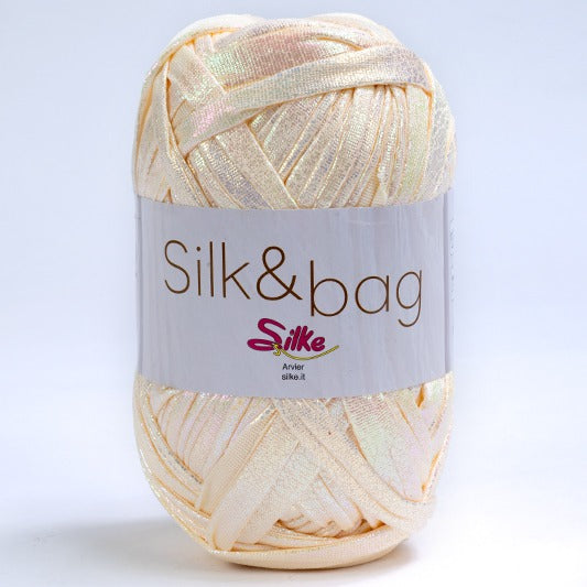 Fettuccia SILK&BAG MADREPERLA - Silke
