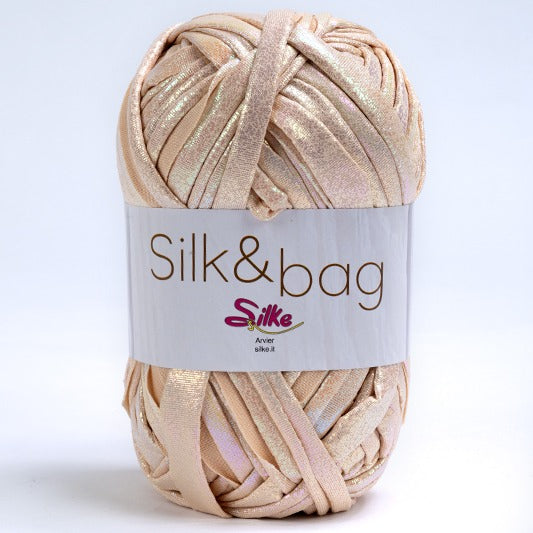 Fettuccia SILK&BAG MADREPERLA - Silke