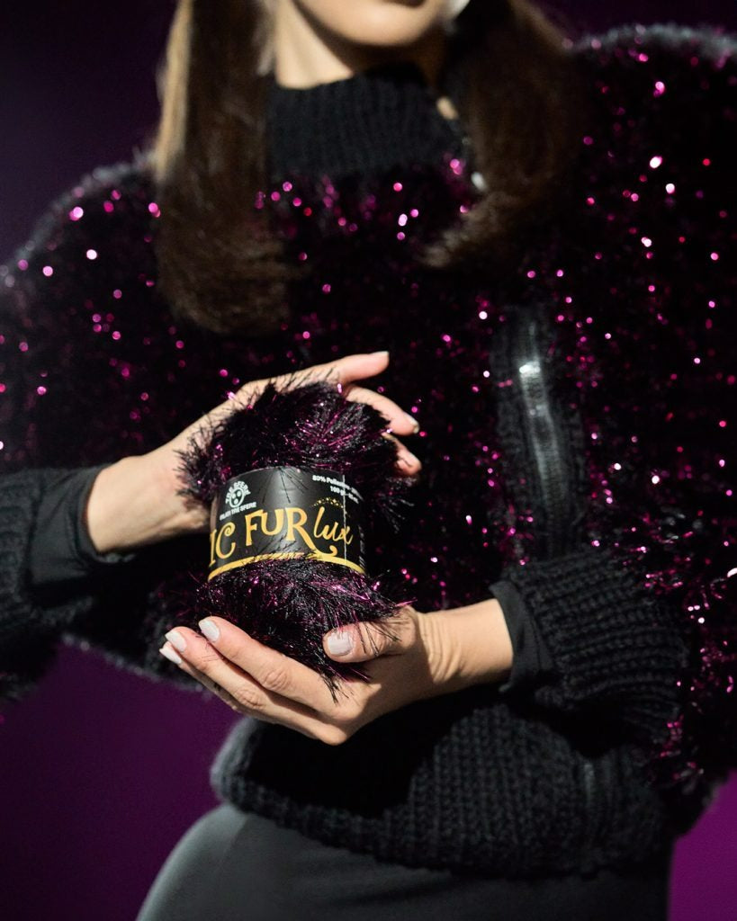 CHIC FUR LUX 80% pl – 20% lame 100 gr. 85 metri