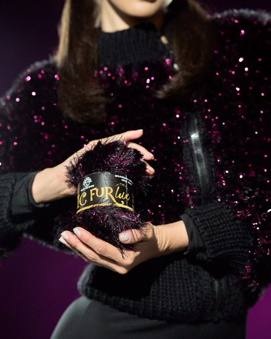 CHIC FUR LUX 80% pl – 20% lame 100 gr. 85 metri