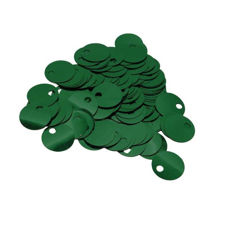 Paillettes Lisce per Borse e Creazioni - Misura ⌀ 2,5 - pacco da 20g con  100 pz CIRCA