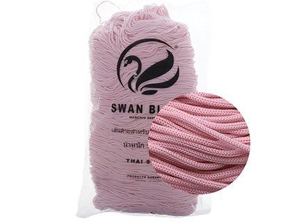 Swan Black Lanyard